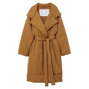 Proenza Schouler Long Matte Puffer Coat - L Cider